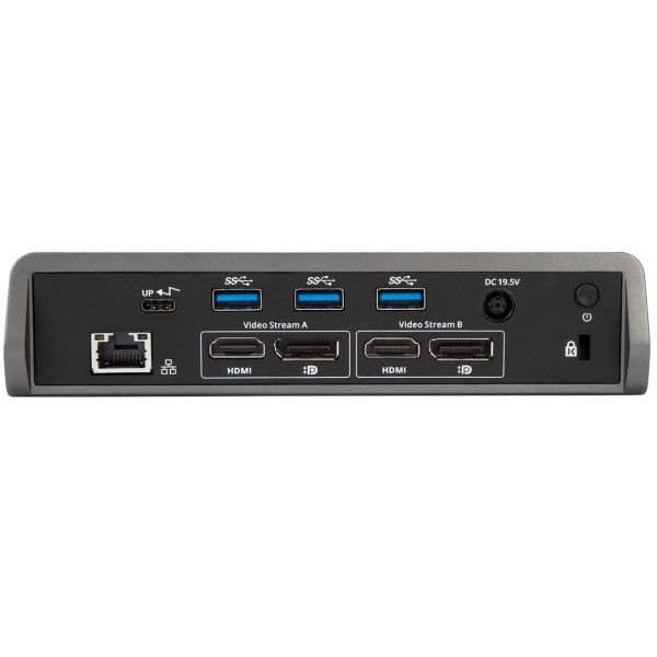 Targus DOCK180EUZ laptop dock & poortreplicator Bedraad USB 3.2 Gen 2 (3.1 Gen 2) Type-C Zwart (DOCK180EUZ)