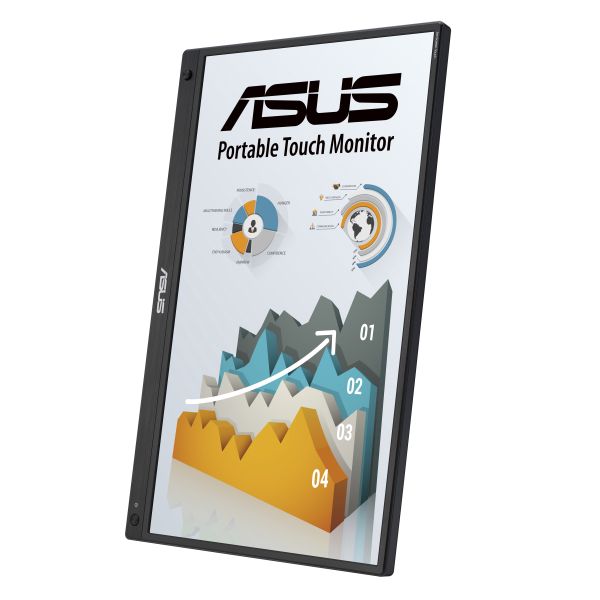ASUS ZenScreen MB16AHT computer monitor 39,6 cm (15.6") 1920 x 1080 Pixels Full HD Touchscreen Zwart (MB16AHT)