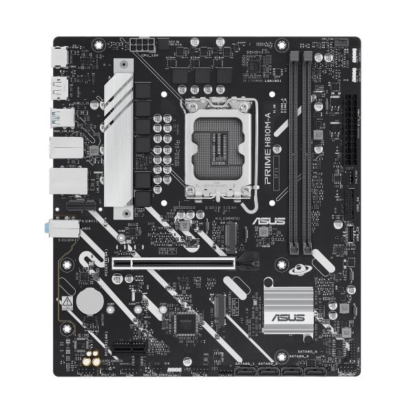 ASUS PRIME H810M-A-CSM Intel H810 LGA 1851 (Socket V1) micro ATX (PRIME H810M-A-CSM)