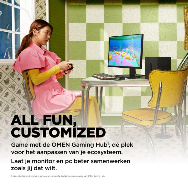 OMEN by HP 27 inch QHD 165 Hz gamingmonitor - OMEN 27q (780H4AA)