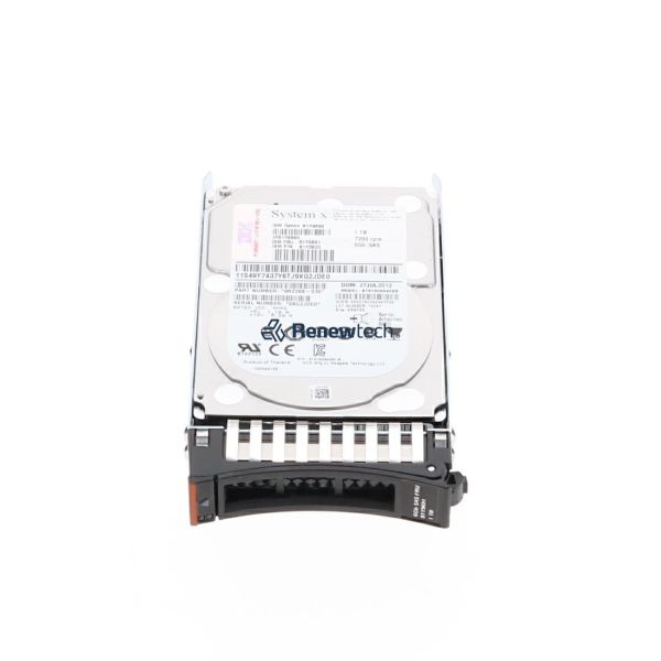 Lenovo 1TB 7.2K 6Gbps NL SAS 2.5in SFF HS HDD (81Y9836)