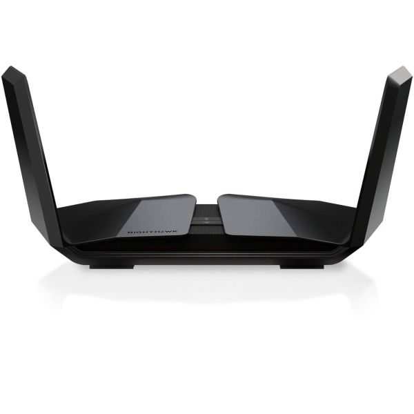 NETGEAR RAX200 draadloze router Gigabit Ethernet Tri-band (2.4 GHz / 5 GHz / 5 GHz) Zwart (RAX200-100EUS) NETGEAR RAX200 draadloze router Gigabit Ethernet Tri-band (2.4 GHz / 5 GHz / 5 GHz) Zwart (RAX200-100EUS)