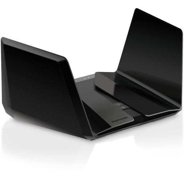 NETGEAR RAX200 draadloze router Gigabit Ethernet Tri-band (2.4 GHz / 5 GHz / 5 GHz) Zwart (RAX200-100EUS) NETGEAR RAX200 draadloze router Gigabit Ethernet Tri-band (2.4 GHz / 5 GHz / 5 GHz) Zwart (RAX200-100EUS)