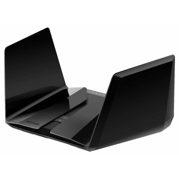 NETGEAR RAX200 draadloze router Gigabit Ethernet Tri-band (2.4 GHz / 5 GHz / 5 GHz) Zwart (RAX200-100EUS)