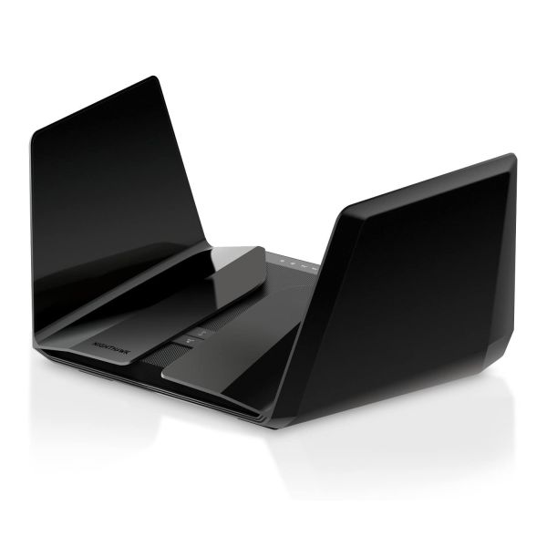 NETGEAR RAX200 draadloze router Gigabit Ethernet Tri-band (2.4 GHz / 5 GHz / 5 GHz) Zwart (RAX200-100EUS)