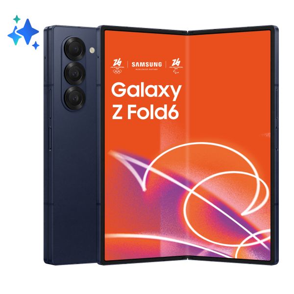 Samsung Galaxy Z Fold6 19,3 cm (7.6") Dual SIM Android 14 5G USB Type-C 12 GB 256 GB 4400 mAh Marineblauw (SM-F956BDBBEUE)