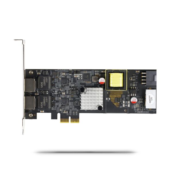 StarTech.com 2-Port 2.5Gbps NBASE-T PoE Netwerkkaart, Dual Intel I225-V, 802.3af/at PoE+ Multi-Gigabit NIC, PCI Express Server LAN Kaart, LP4/8-Pin PCIe-Powered (PR22GIP-NETWORK-CARD) StarTech.com 2-Port 2.5Gbps NBASE-T PoE Netwerkkaart, Dual Intel I225-V, 802.3af/at PoE+ Multi-Gigabit NIC, PCI Express Server LAN Kaart, LP4/8-Pin PCIe-Powered (PR22GIP-NETWORK-CARD)
