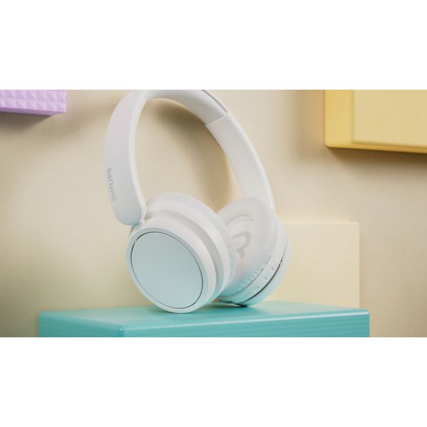 Philips 5000 series TAH5209WT/00 hoofdtelefoon/headset Draadloos Hoofdband Oproepen/muziek Bluetooth Wit (TAH5209WT/00)