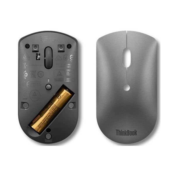 Lenovo ThinkBook muis Kantoor Ambidextrous Bluetooth Optisch 2400 DPI (4Y50X88824)