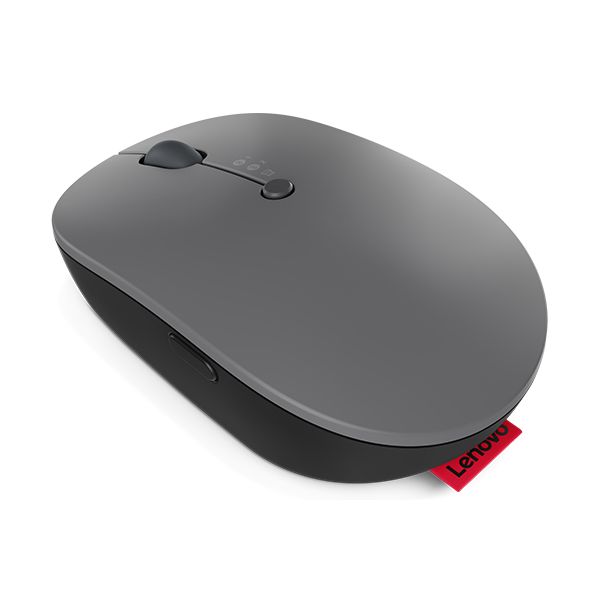 Lenovo Go Multi-Device muis Kantoor Ambidextrous RF-draadloos + Bluetooth Optisch 2400 DPI (4Y51C21217)