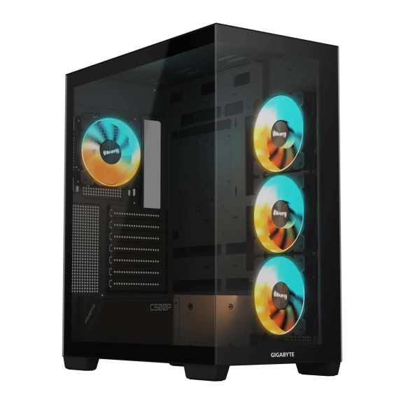 GIGABYTE C500 PANORAMIC STEALTH Midi Tower Zwart (GB-C500P ST)