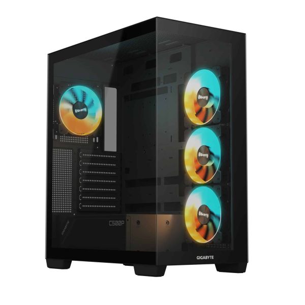 GIGABYTE C500 PANORAMIC STEALTH Midi Tower Zwart (GB-C500P ST)