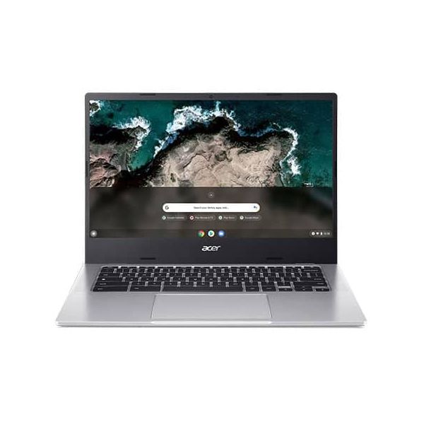 Acer Chromebook 514 CB514-2H-K8SN MediaTek MT8183 35,6 cm (14") Full HD 8 GB LPDDR4x-SDRAM 64 GB eMMC Wi-Fi 6 (802.11ax) ChromeOS Engels Zilver (NX.AS1EH.007)