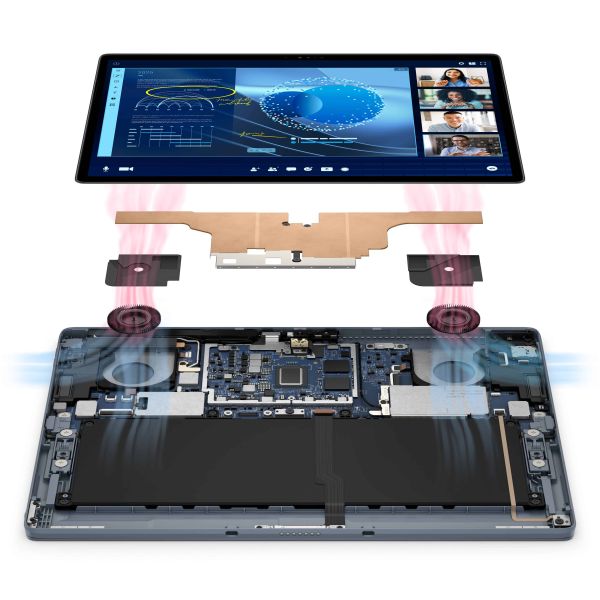 DELL Latitude 7350 Detachable Intel Core Ultra 7 512 GB 33 cm (13") 16 GB Wi-Fi 7 (802.11be) Windows 11 Pro Zwart (N2TKF)