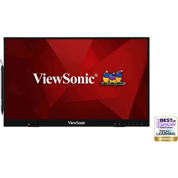 Viewsonic ID2456 computer monitor 60,5 cm (23.8") 1920 x 1080 Pixels Full HD LED Touchscreen Tafel Zwart (ID2456)