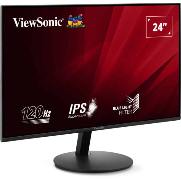 Viewsonic VA 24" Full HD Monitor w/Fast 1ms Response computer monitor 61 cm (24") 1920 x 1080 Pixels LED (VA24E1-H)