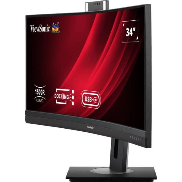 Viewsonic VG3457CV LED display 86,4 cm (34") 3440 x 1440 Pixels UltraWide Quad HD Zwart (VG3457CV)