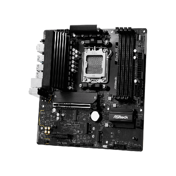 ASRock B850M Pro-A - bundkort - micro (90-MXBR80-A0UAYZ)