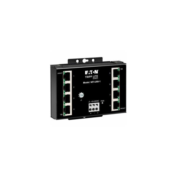 Eaton 8-Port Unmanaged Fast Industrial Etherne (NFI-U08-1)