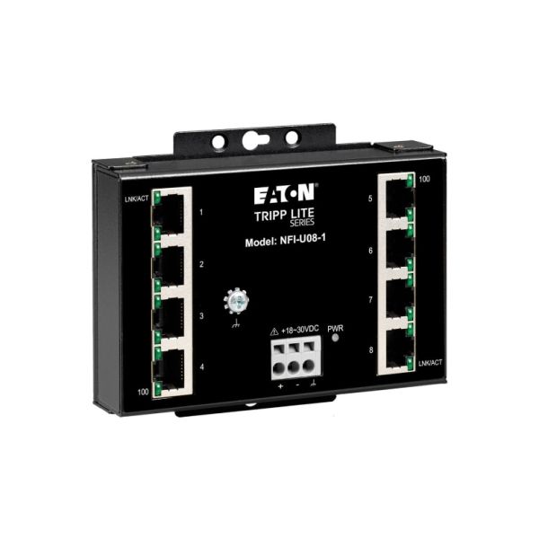 Eaton Tripp Lite 8-Port Unmanaged Indu (NFI-U08-2)