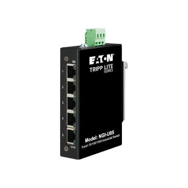 Eaton 5-Port Unmanaged Industrial Gigabit Ethe (NGI-U05C2POE4)