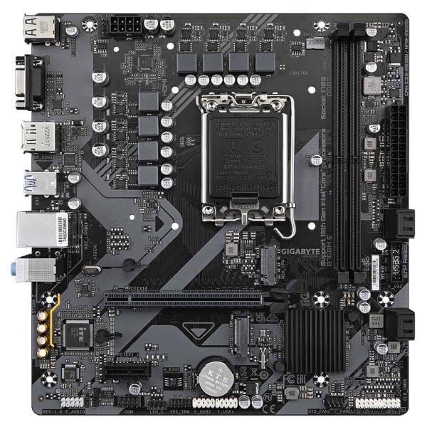 GIGABYTE B760M E moederbord Intel B760 LGA 1700 micro ATX (B760M E)