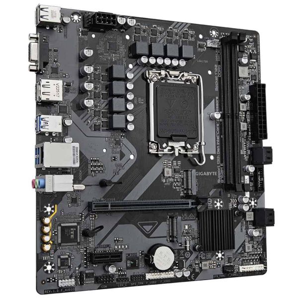 GIGABYTE B760M E moederbord Intel B760 LGA 1700 micro ATX (B760M E)