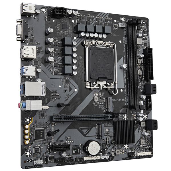 GIGABYTE B760M E moederbord Intel B760 LGA 1700 micro ATX (B760M E)