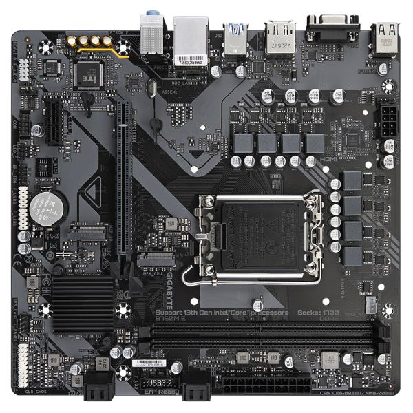 GIGABYTE B760M E moederbord Intel B760 LGA 1700 micro ATX (B760M E)