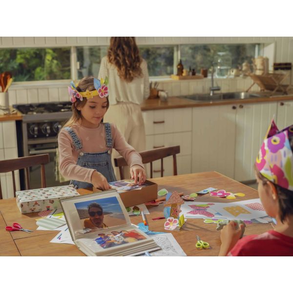 HP Creator box - ENVY 7220e A4 inkjet printer 15 ppm Wifi + fotopapier + sticker papier + 5 maanden gratis printen + onbeperkte toegang tot Printables (242P6B_CREABOX)