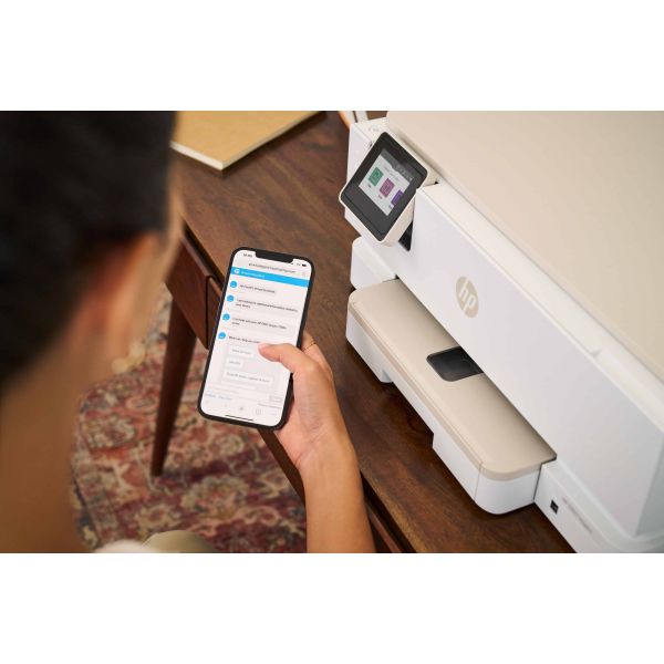 HP Creator box - ENVY 7220e A4 inkjet printer 15 ppm Wifi + fotopapier + sticker papier + 5 maanden gratis printen + onbeperkte toegang tot Printables (242P6B_CREABOX)