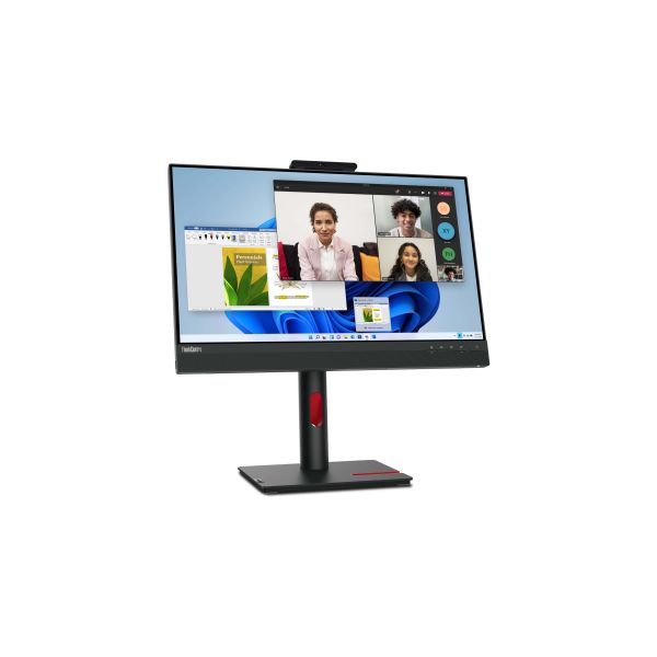Lenovo ThinkCentre Tiny-In-One 24 Gen 5 LED display 60,5 cm (23.8") 1920 x 1080 Pixels Full HD Touchscreen Zwart (12NBGAR1EU)