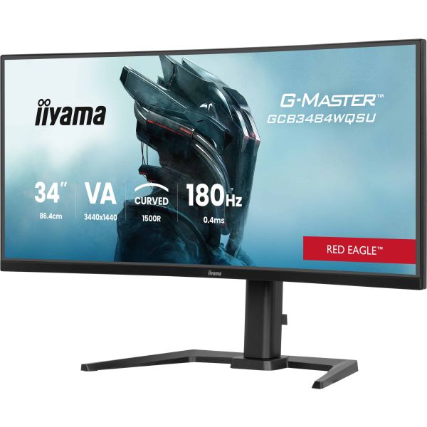 iiyama G-MASTER GCB3484WQSU-B1 computer monitor 86,4 cm (34") (GCB3484WQSU-B1)