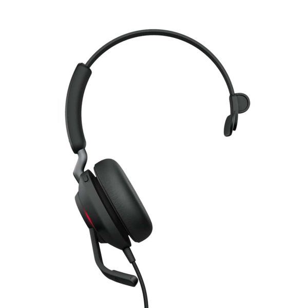 Jabra Evolve2 40 SE Headset Bedraad Hoofdband Kantoor/callcenter USB Type-C / USB Type-A Zwart (24189-889-799) Jabra Evolve2 40 SE Headset Bedraad Hoofdband Kantoor/callcenter USB Type-C / USB Type-A Zwart (24189-889-799)