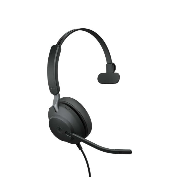 Jabra Evolve2 40 SE Headset Bedraad Hoofdband Oproepen/muziek USB Type-C / USB Type-A Zwart (24189-899-799)