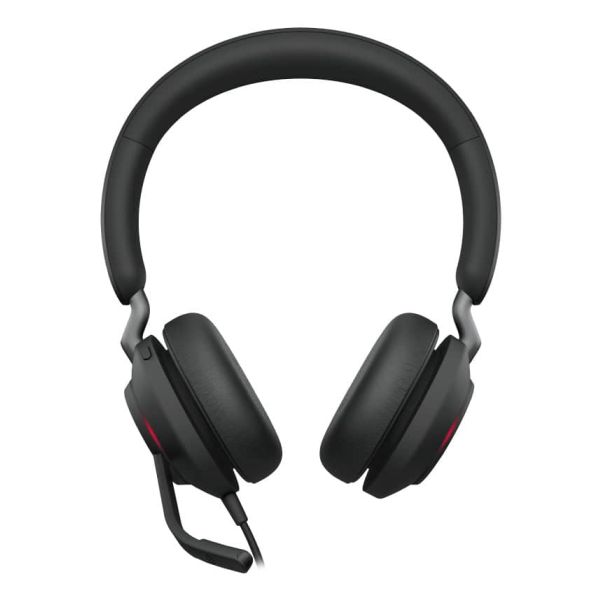 Jabra Evolve2 40 SE Headset Bedraad Hoofdband Kantoor/callcenter USB Type-C / USB Type-A Zwart (24189-989-799) Jabra Evolve2 40 SE Headset Bedraad Hoofdband Kantoor/callcenter USB Type-C / USB Type-A Zwart (24189-989-799)