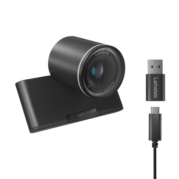 Lenovo 4XC1Q25246 webcam 8 MP 1920 x 1080 Pixels USB-C Zwart (4XC1Q25246)