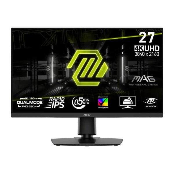 MSI MAG 272URDF E16 computer monitor 68,6 cm (27") 3840 x 2160 Pixels 4K Ultra HD Zwart (MAG 272URDF E16)