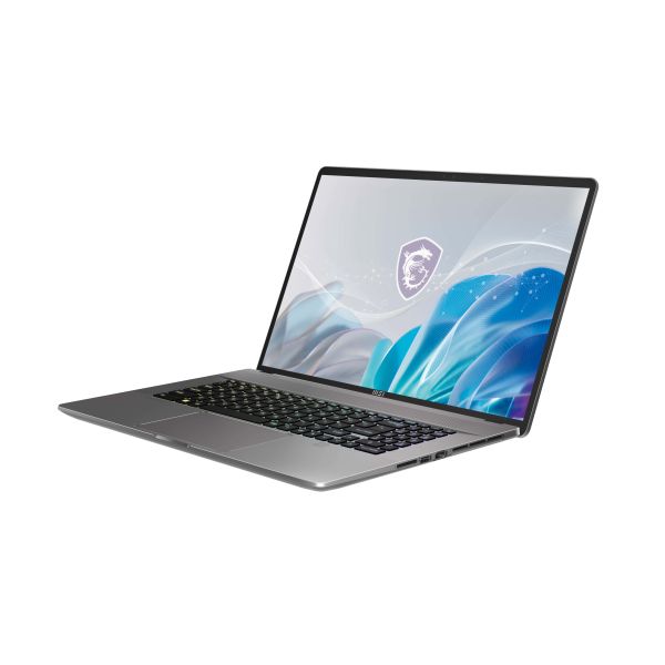 MSI Creator Z17 HX Studio A14VGT-284NL Intel® Core™ i7 i7-14700HX Laptop 43,2 cm (17") Touchscreen Quad HD+ 32 GB DDR5-SDRAM 2 TB SSD NVIDIA GeForce RTX 4070 Wi-Fi 7 (802.11be) Windows 11 Pro Grijs (Z17HXA14VGT284NL)