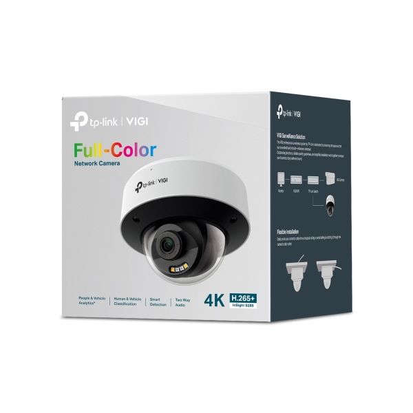 TP-Link InSight S285 Dome IP-beveiligingscamera Buiten 3840 x 2160 Pixels Plafond (INSIGHT S285(4MM))