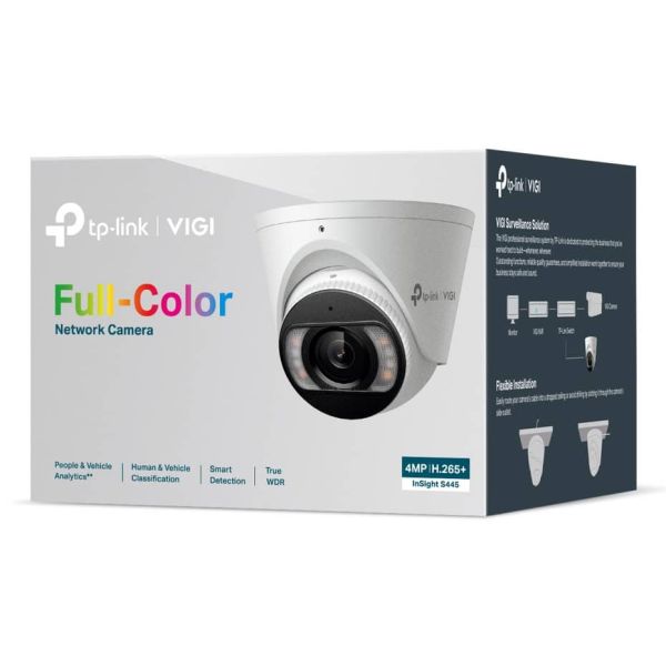 TP-Link INSIGHT S445 Torentje IP-beveiligingscamera Buiten 2688 x 1520 Pixels Plafond (INSIGHT S445(4MM))