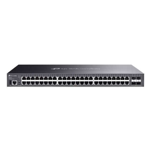 TP-Link Omada SG5452X netwerk-switch Managed L3 Gigabit Ethernet (10/100/1000) Zwart (SG5452X) TP-Link Omada SG5452X netwerk-switch Managed L3 Gigabit Ethernet (10/100/1000) Zwart (SG5452X)