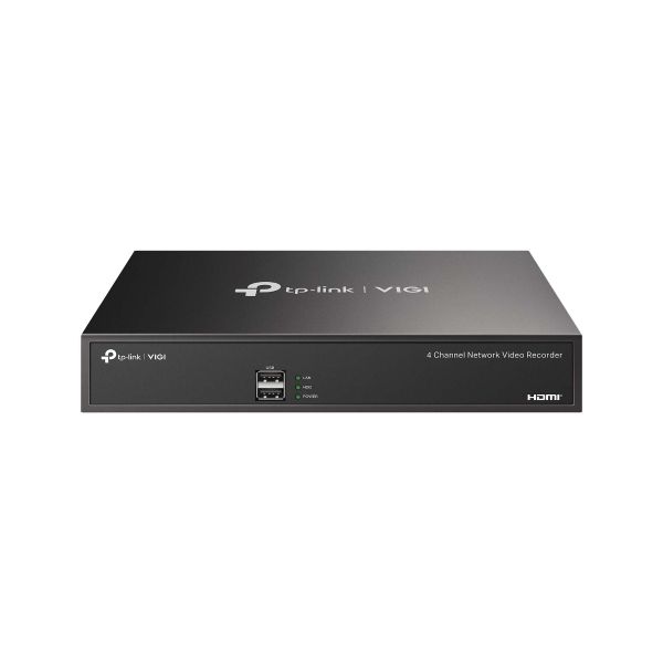 TP-Link VIGI NVR1004H Zwart (VIGI NVR1004H) TP-Link VIGI NVR1004H Zwart (VIGI NVR1004H)