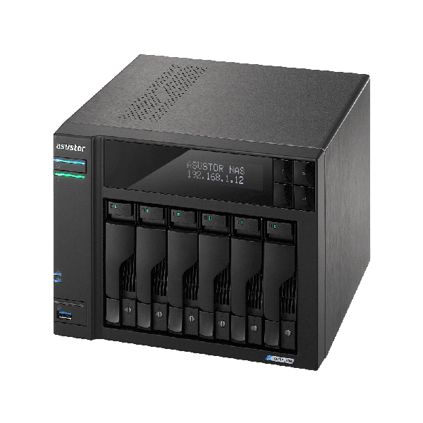 ASUSTOR Lockerstor NAS AS6706T 6-Bay (90-AS6706T) (90-AS6706T)
