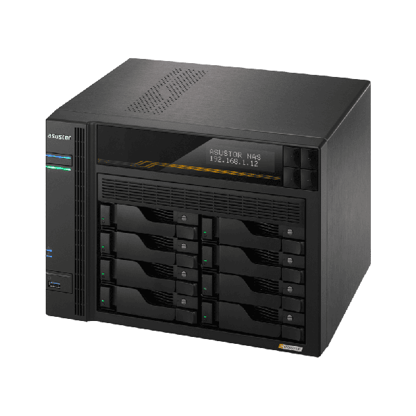 Asustor Lockerstor 8 Gen3 AS6808T 8 Bay (90-AS6808T00-MF30) (90-AS6808T00-MF30)