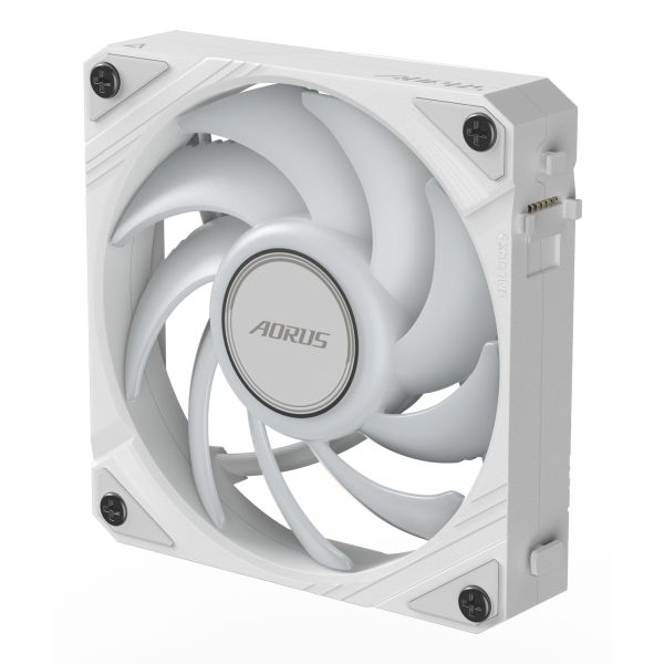 GIGABYTE AORUS EZ CHAIN FAN 120 ICE Moederbord Ventilator 12 cm Wit 1 stuk(s) (GP-ECFAN1201)