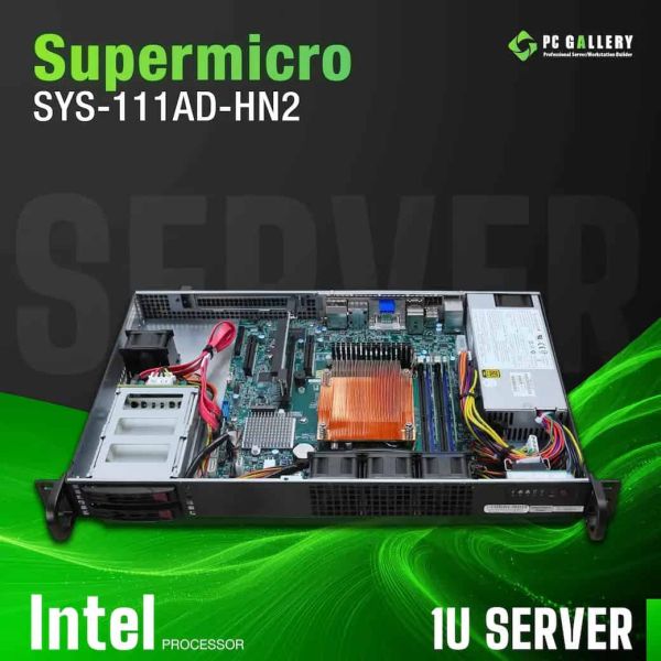 Supermicro SYS-111AD-HN2 1U Server Alder Lake-S (SYS-111AD-HN2)