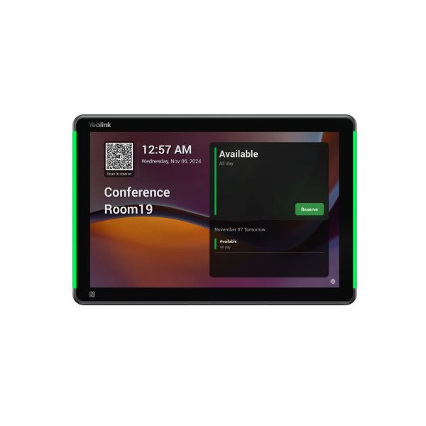 Yealink RoomPanel Plus E2 25,6 cm (10.1") 1280 x 800 Pixels LCD 802.11a, 802.11b, 802.11g, Wi-Fi 4 (802.11n), Wi-Fi 5 (802.11ac) Grijs Bluetooth (1303196)