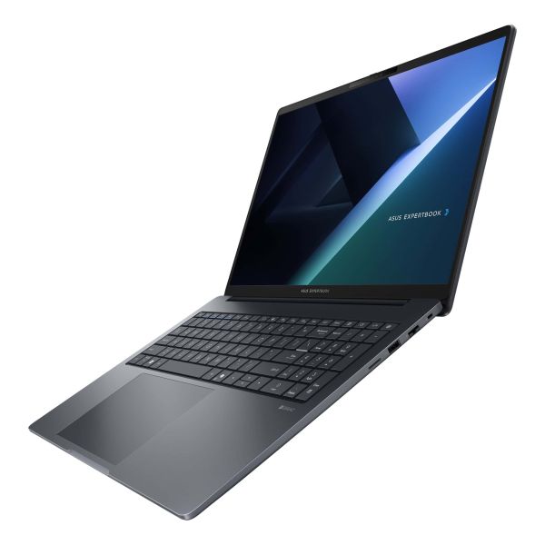 ASUS ExpertBook B3 B3605CCA-MB0370X Intel Core Ultra 5 225H Laptop 40,6 cm (16") WUXGA 16 GB DDR5-SDRAM 512 GB SSD Wi-Fi 6E (802.11ax) Windows 11 Pro US International Zwart, Grijs (90NX08N1-M00DE0)