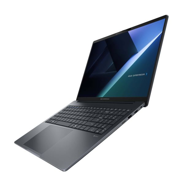 ASUS ExpertBook B3 B3605CCA-MB0370X Intel Core Ultra 5 225H Laptop 40,6 cm (16") WUXGA 16 GB DDR5-SDRAM 512 GB SSD Wi-Fi 6E (802.11ax) Windows 11 Pro US International Zwart, Grijs (90NX08N1-M00DE0)